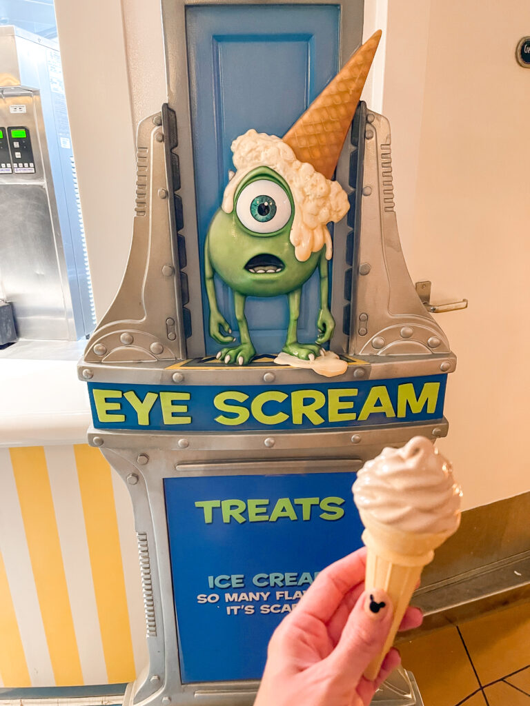 Unlimited Ice Cream on the Disney Dream.