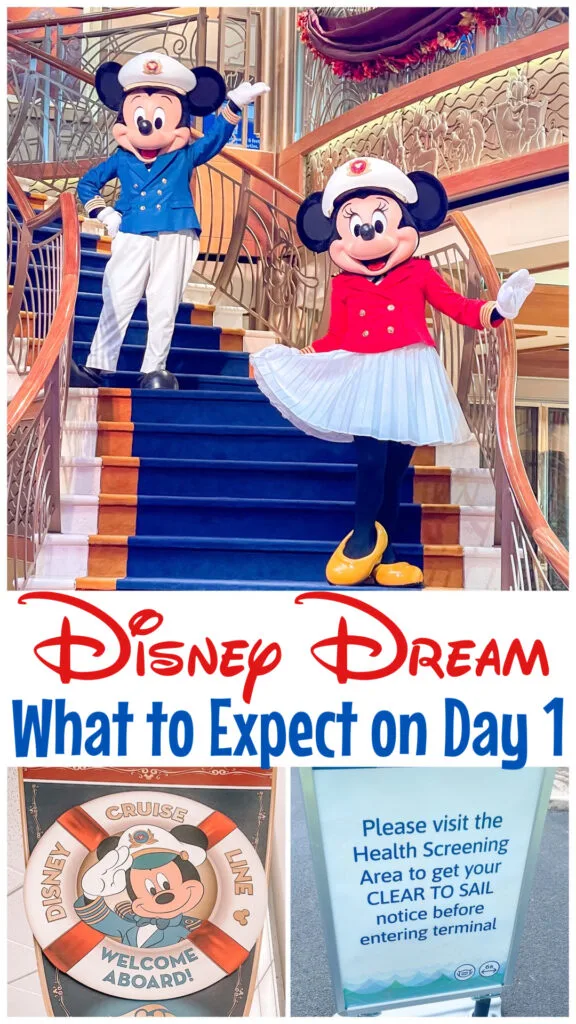 Pinterest image for Disney Dream Day 1.