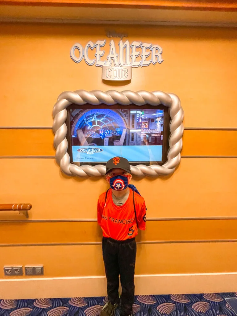 Oceaneer's Lab kids club on the Disney Dream.