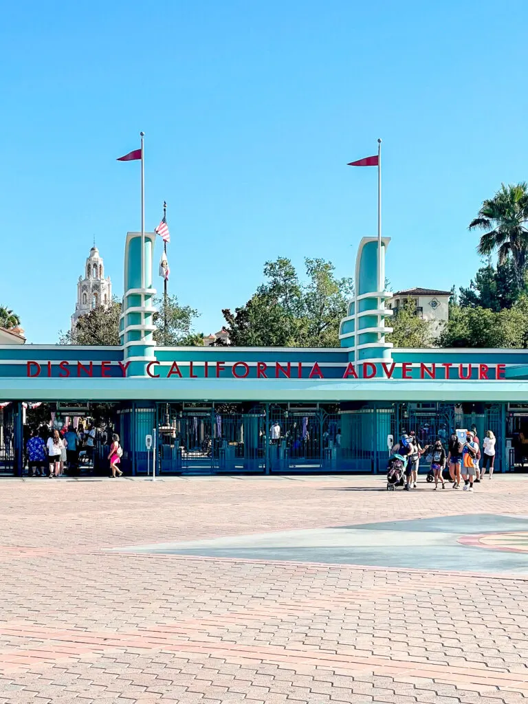 Entrance to Disney's California Adventure Park.