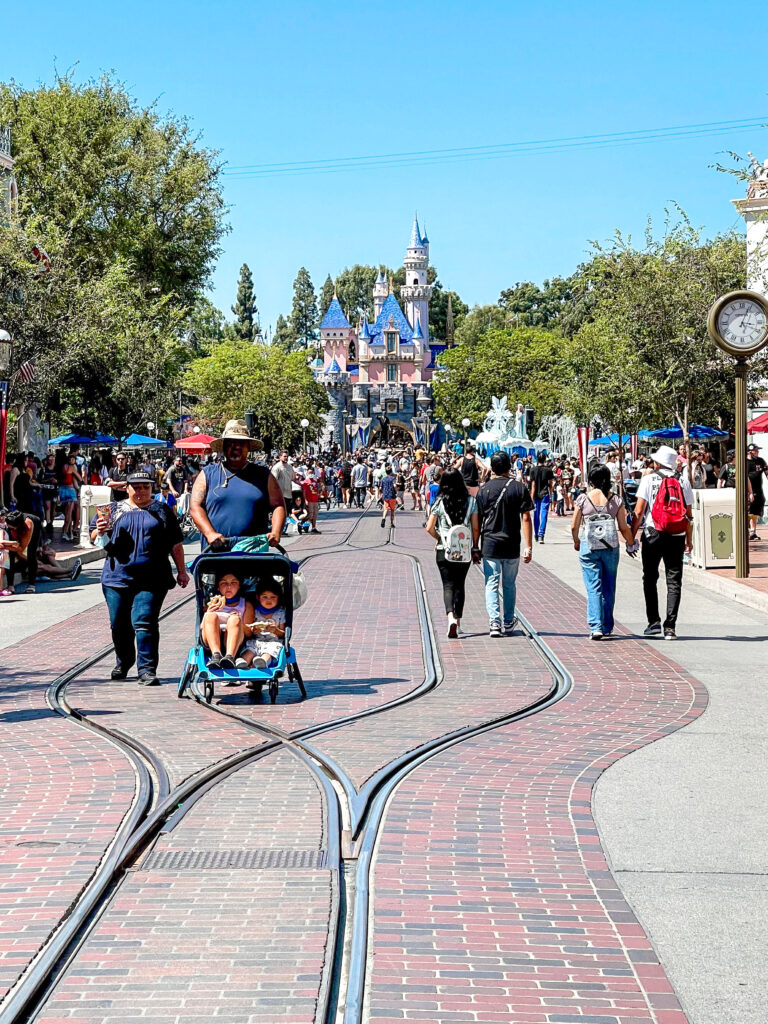 Main Street U.S.A. at Disneyland.