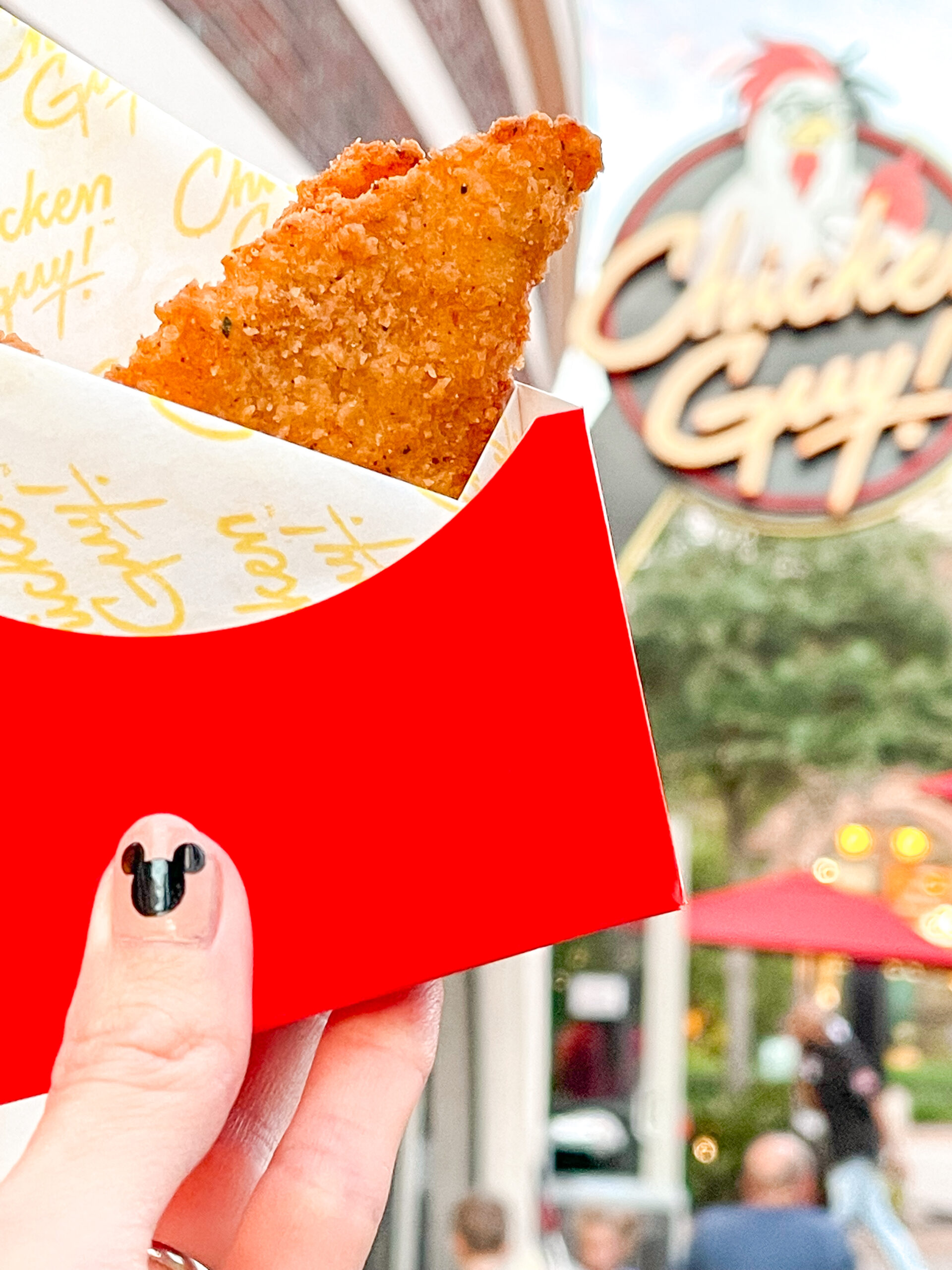 Chicken from the Chicken Guy at Disney Springs.