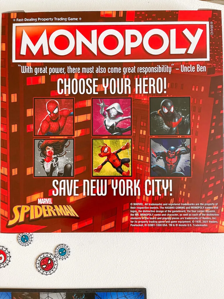 Spider-Man Monopoly