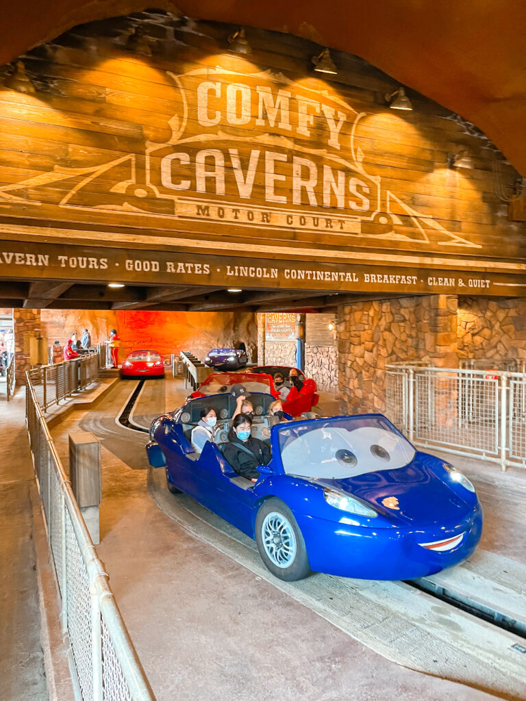 Radiator Springs Racers at Disney California Adventure Park.