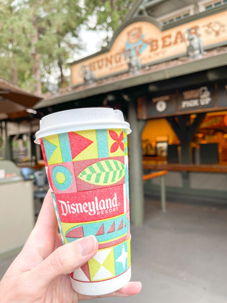 A Disneyland hot chocolate from Hungry Bear Restaurant.