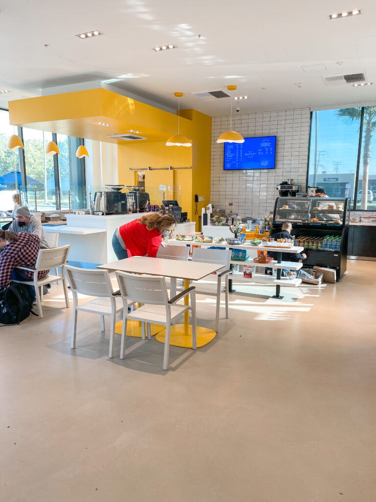 Inside view of Blu Marketplace at Radisson Blu Anaheim.