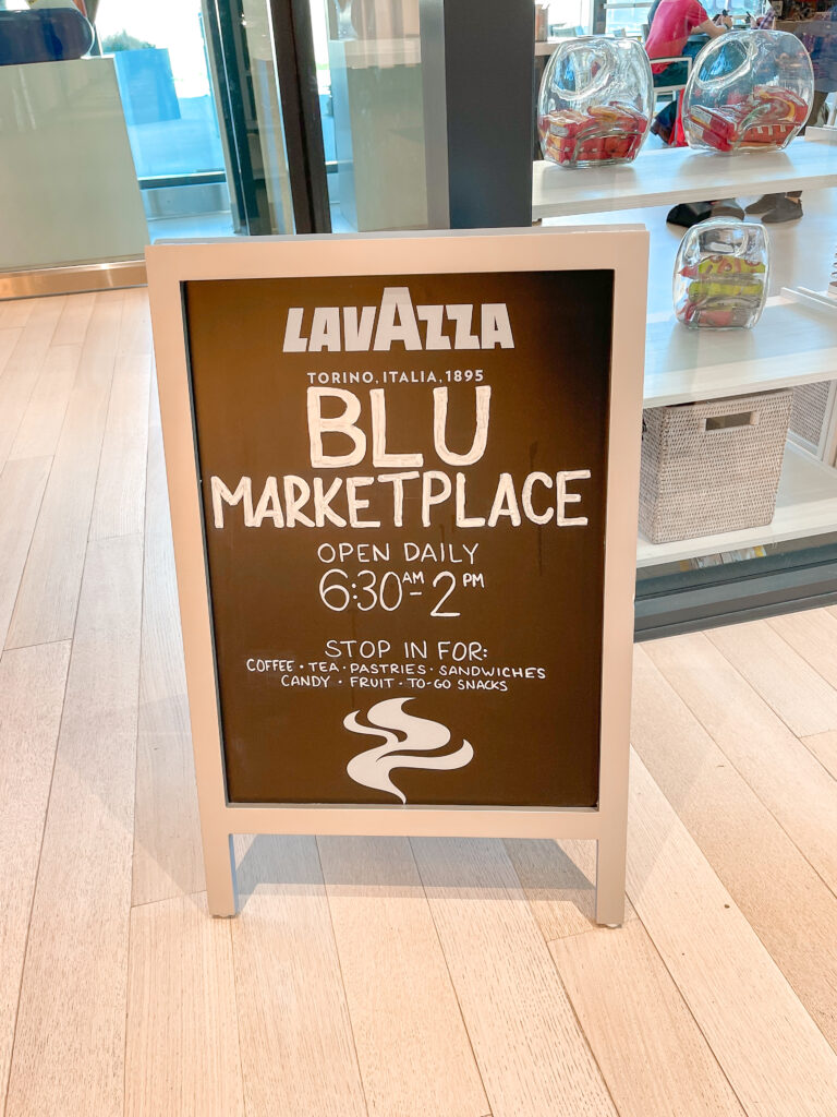 Blu Marketplace at Radisson Blu Anahiem.