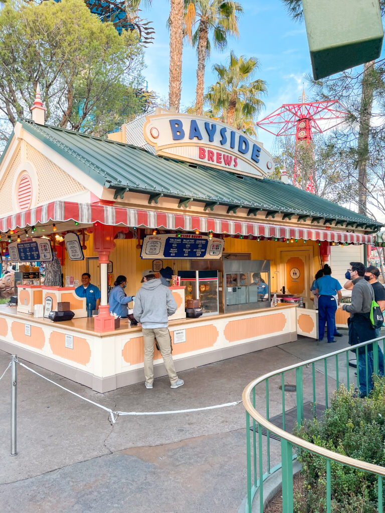 Bayside Brews at Disney California Adventure Park.