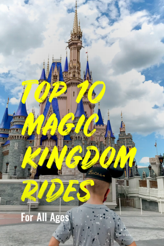 Pinterest Image for Top 10 Magic Kingdom Rides.