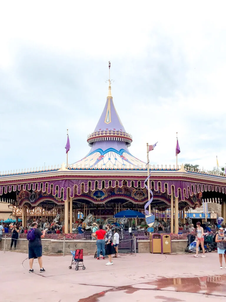 Prince Charming Regal Carousel at Magic Kingdom.