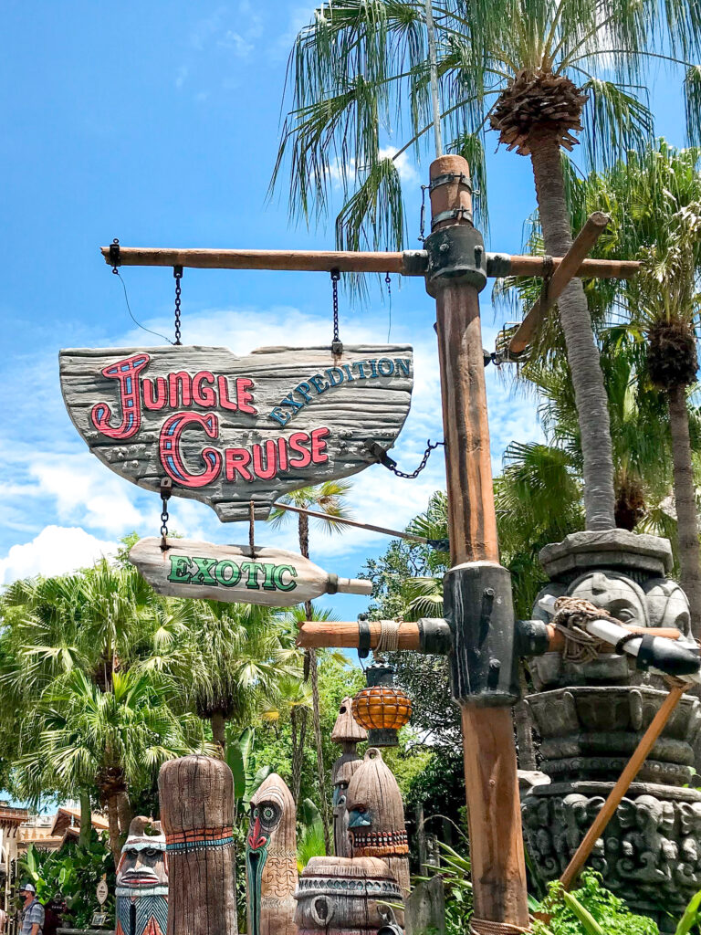 Entranced to the Jungle Cruise at Magic Kingdom.
