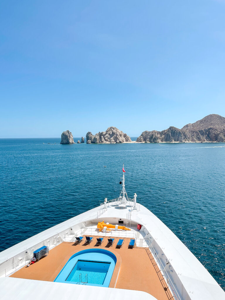 View of Cabo San Lucas from the Disney Wonder.