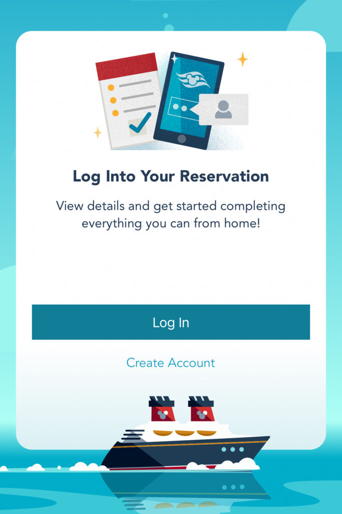 Disney Cruise Line Navigator App.