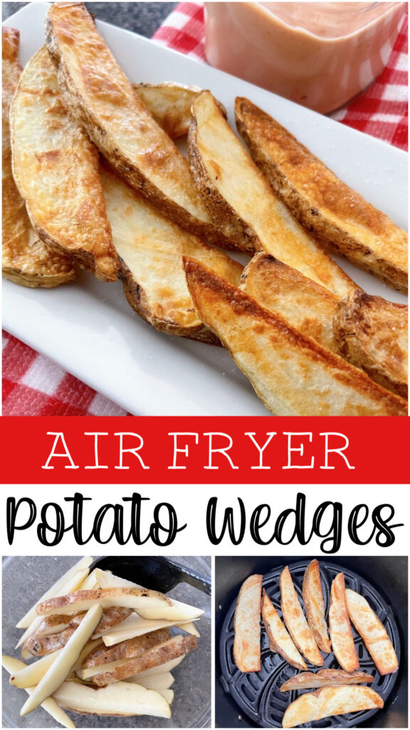 Air Fryer Potato Wedges.