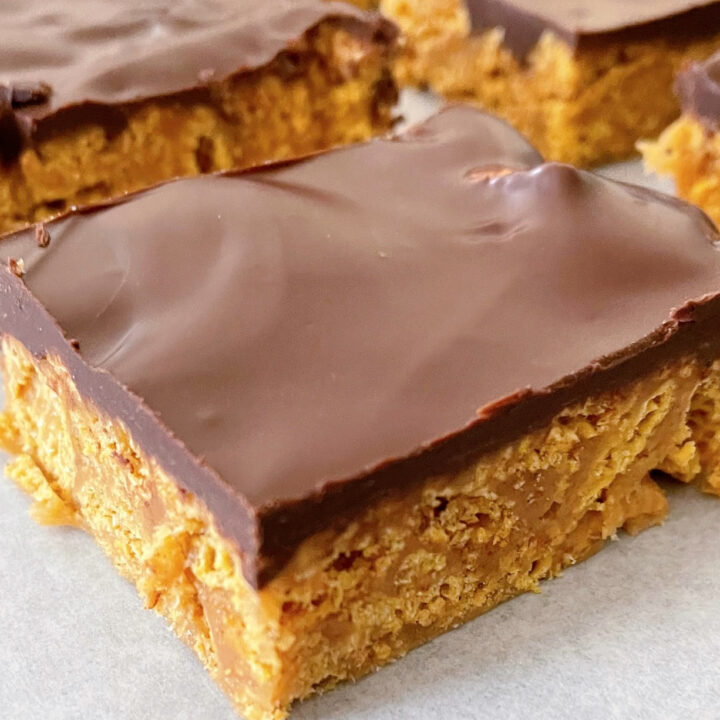 Chocolate Peanut Butter Chex Bars.