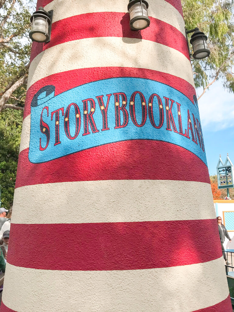 Storybookland Ride at Disneyland.