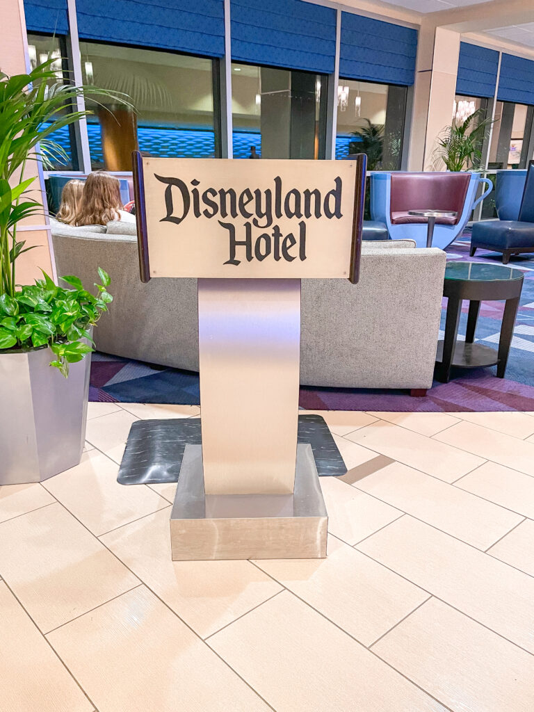 Disneyland Hotel Lobby.