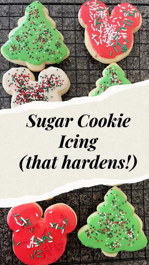 Sugar Cookie Icing that Hardens!