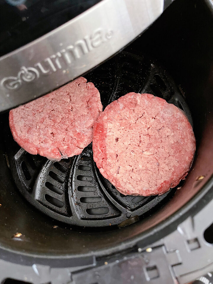 Frozen Burgers in the Air Fryer The Mommy Mouse Clubhouse