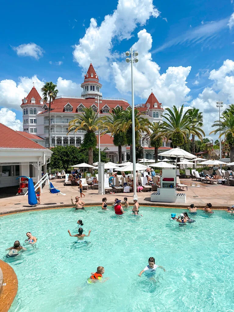 A swimming pool at Disney's Grand Floridian Resort