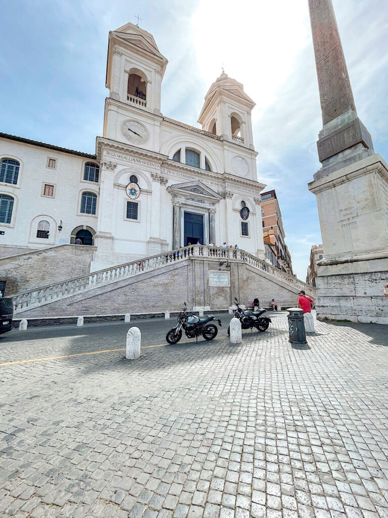 Spanish Steps in Rome.