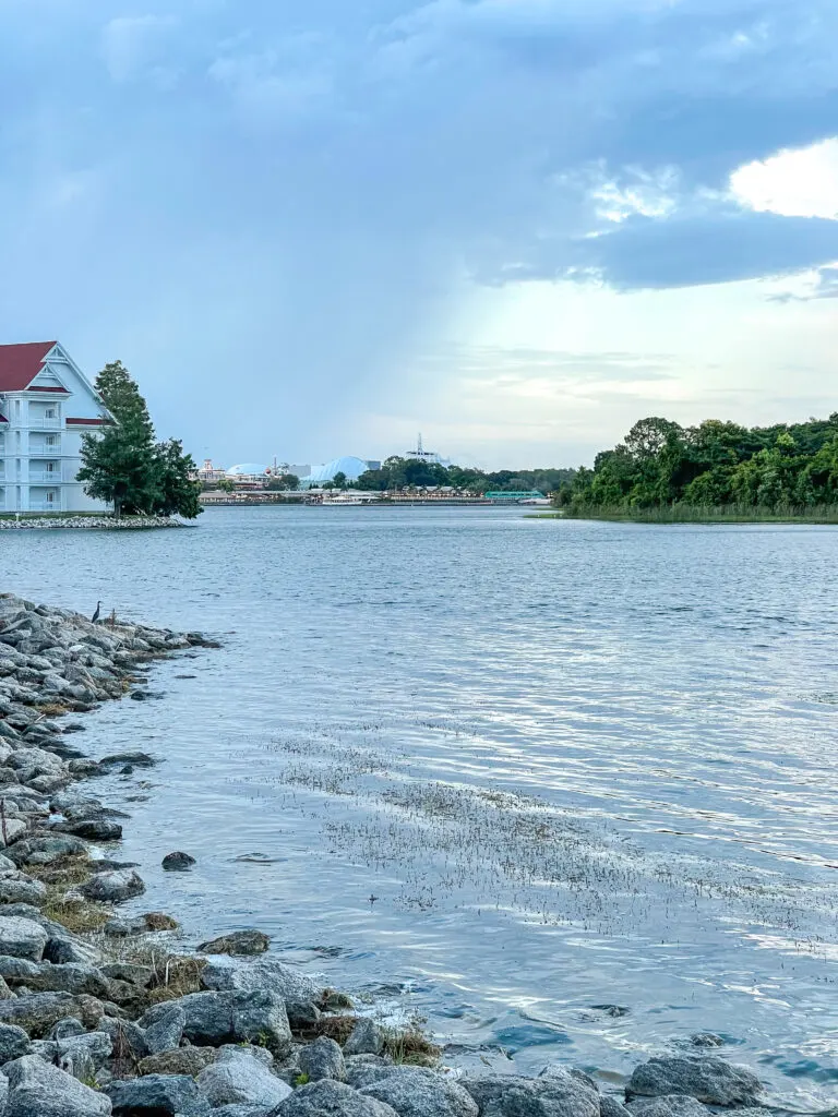 View of Magic Kingdom from Grand Floridian.