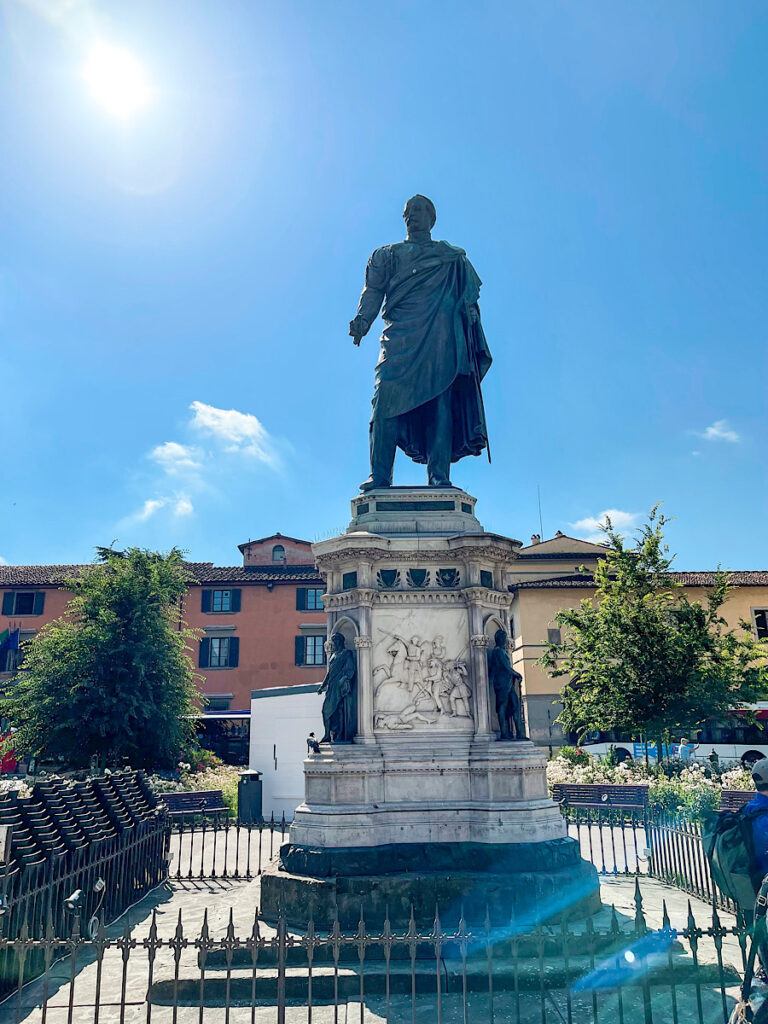 A statue in Florence, Italy.