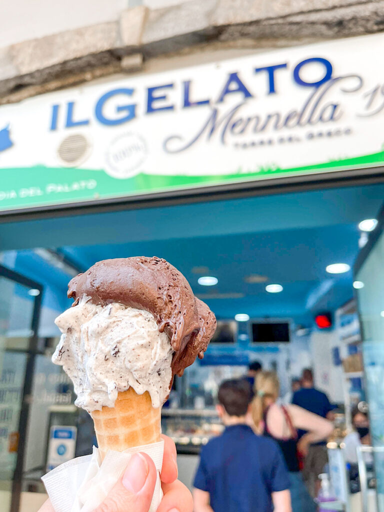 Gelato from Naples, Italy.