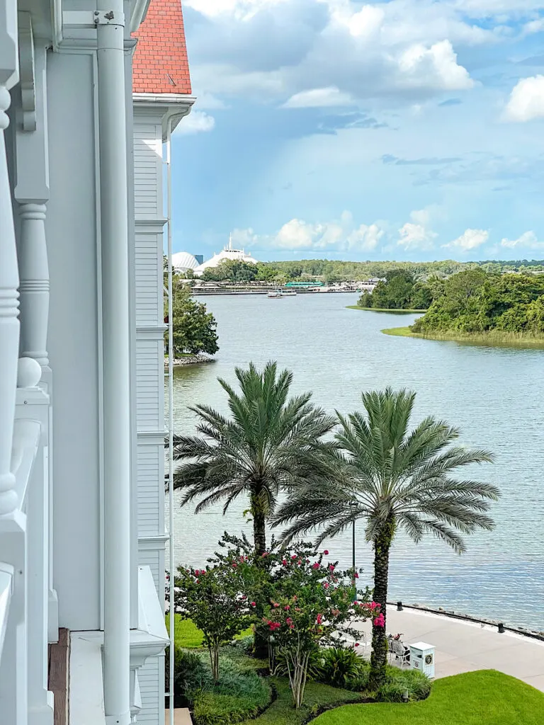 View of Magic Kingdom from Grand Floridian.
