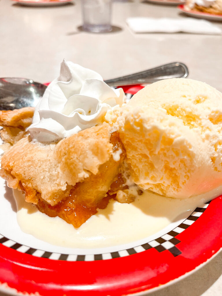 Apple Pie from Royal Caribbean Johnny Rockets.