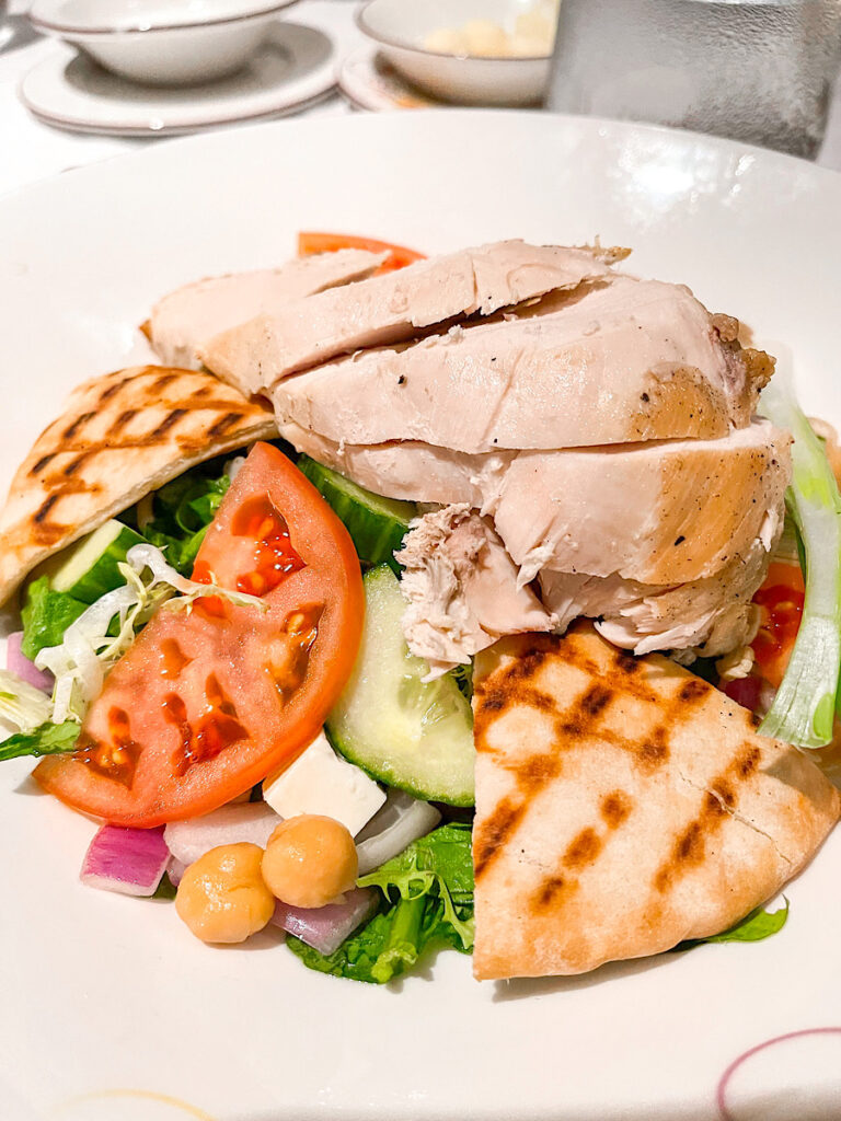 Chicken Pita Salad from Rapunzel's Royal Table.