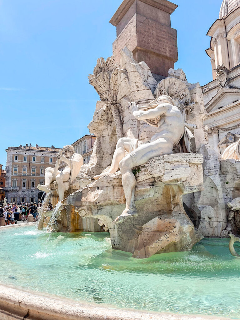 Perione Fountain in Rome, iItaly.