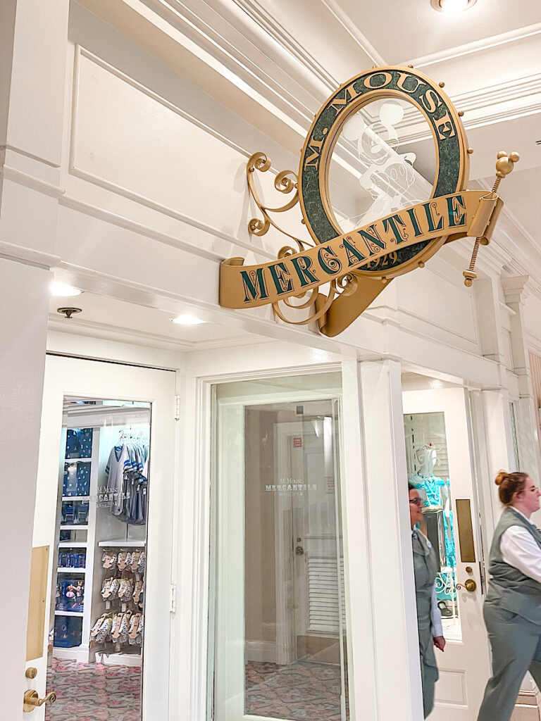 M Mouse Mercantile at Grand Floridian.