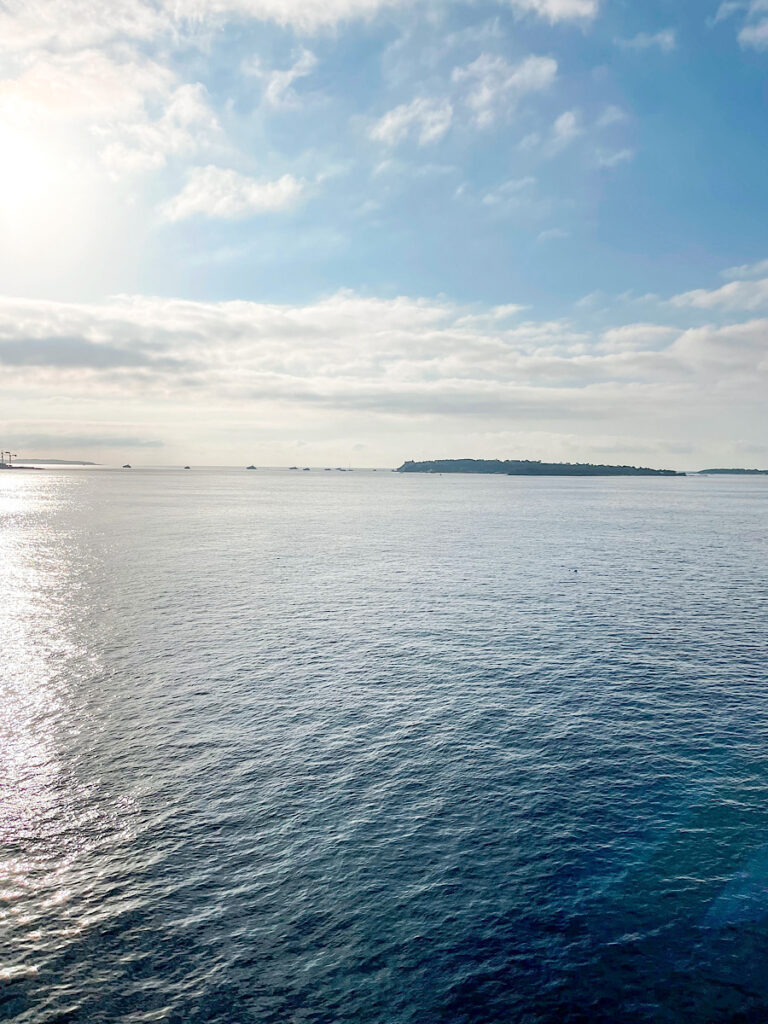 View of Cannes, France from the Disney Magic.