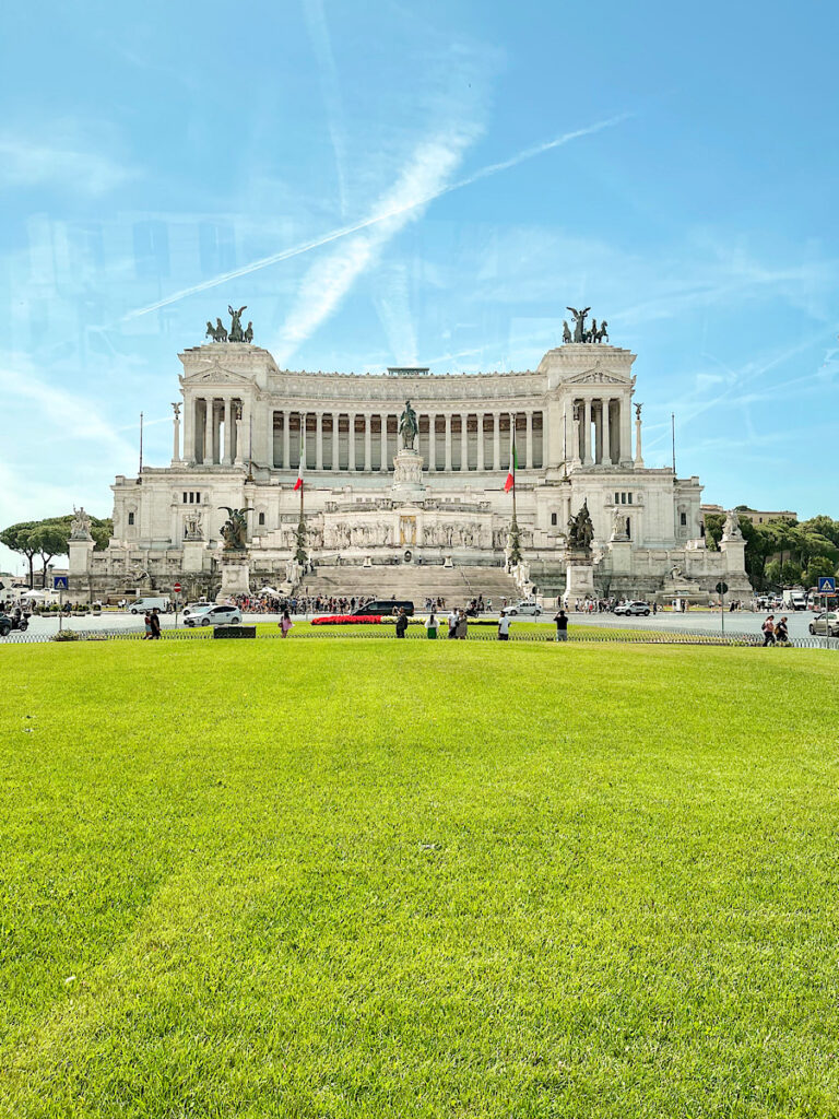 Victor Emmanuel II Monument (Wedding Cake) in Rome.