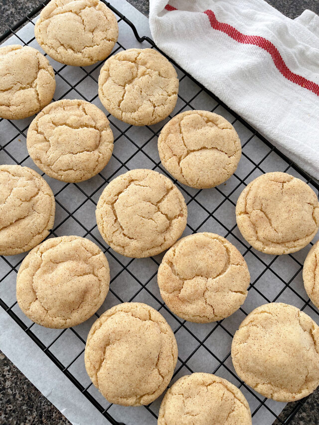 The Best Soft Snickerdoodles