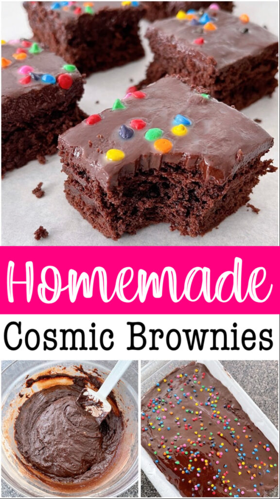 Homemade Cosmic Brownies