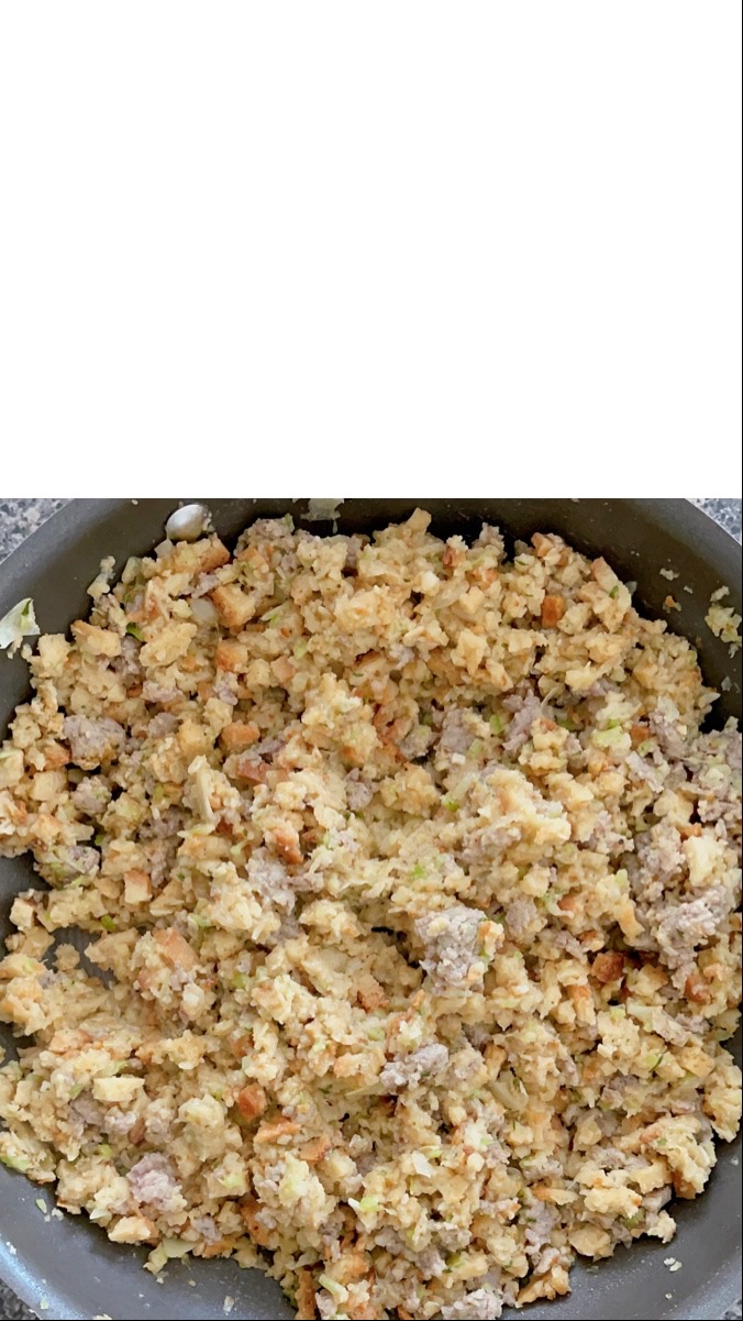 Thanksgiving Stove Top Stuffing with Sausage - The Mommy Mouse Clubhouse