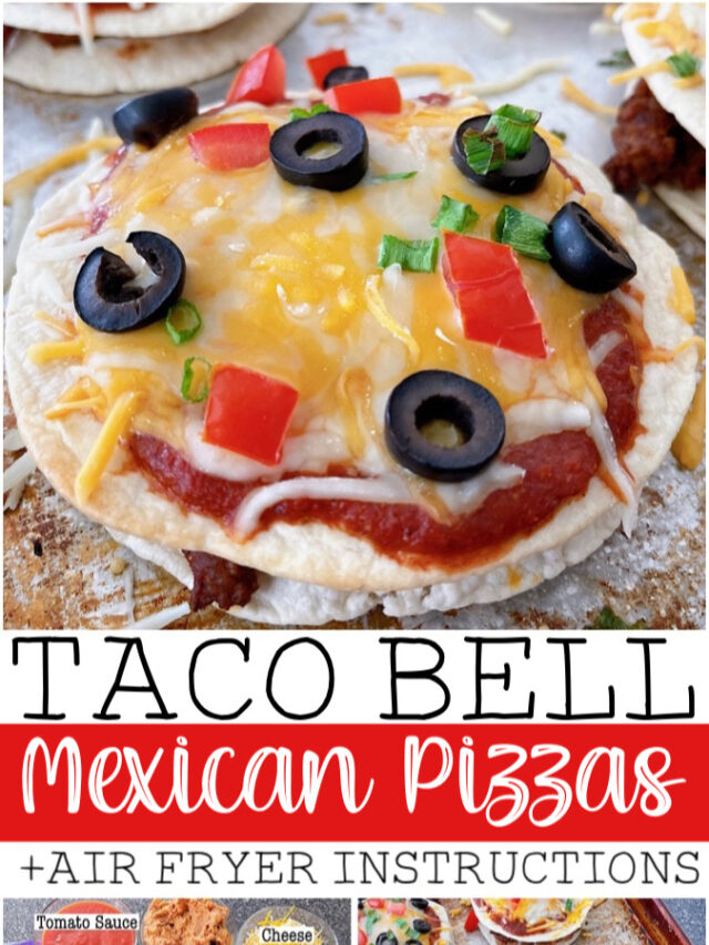 Taco Bell Mexican Pizza The Mommy Mouse Clubhouse