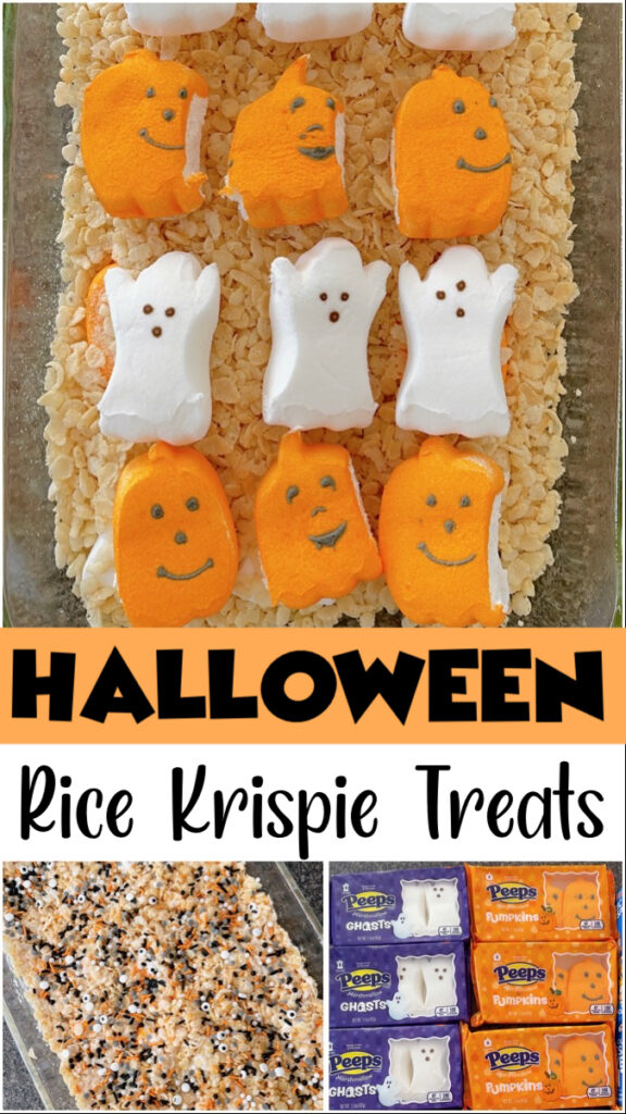 Halloween Rice Krispie Treats.