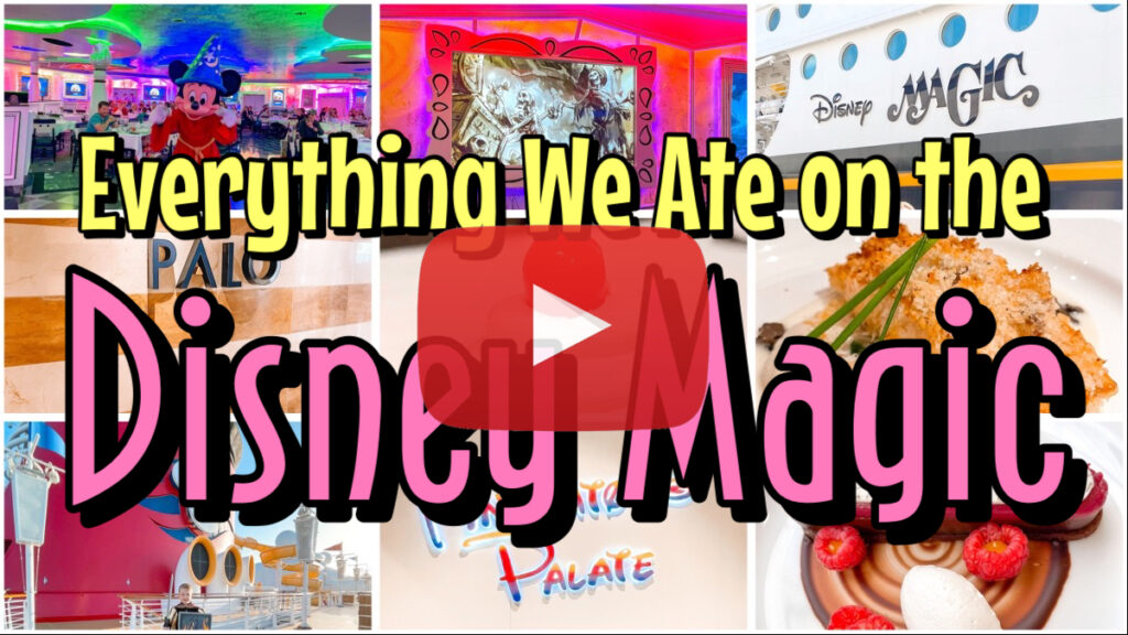 Everything We Ate on the Disney Magic.