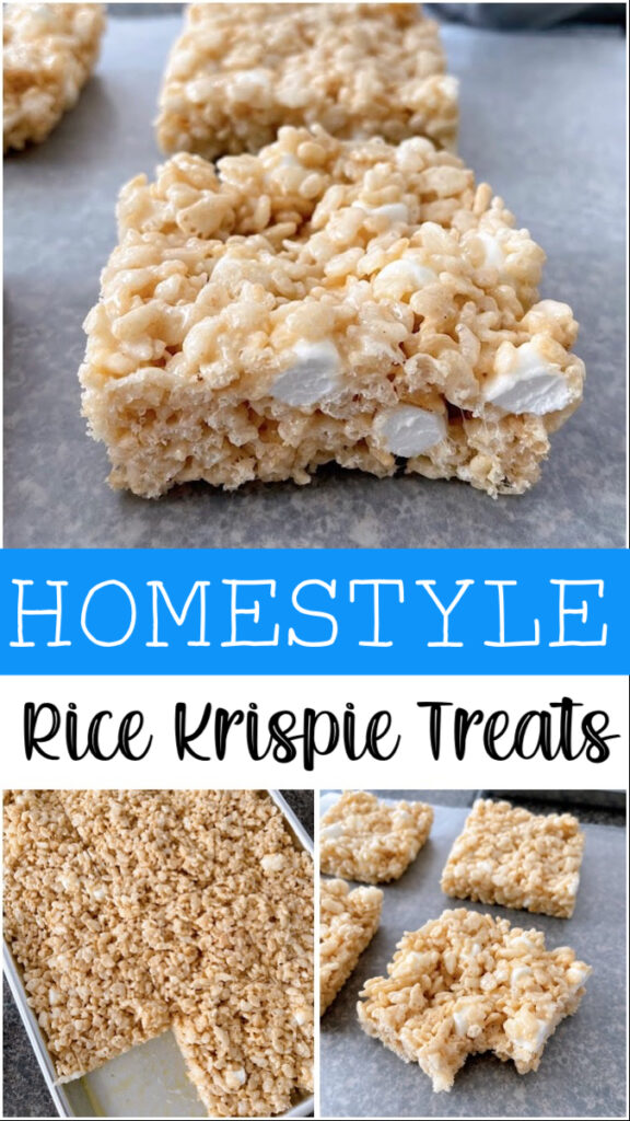 Homestyle Rice Krispie Treats.