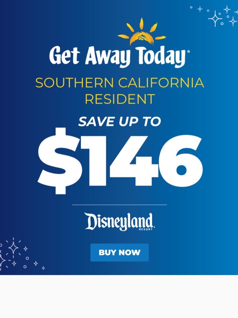 Get Southern California Discount Disneyland Tickets Here!