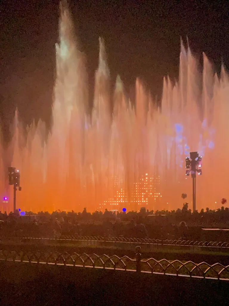 World of Color at Disney California Adventure Park.