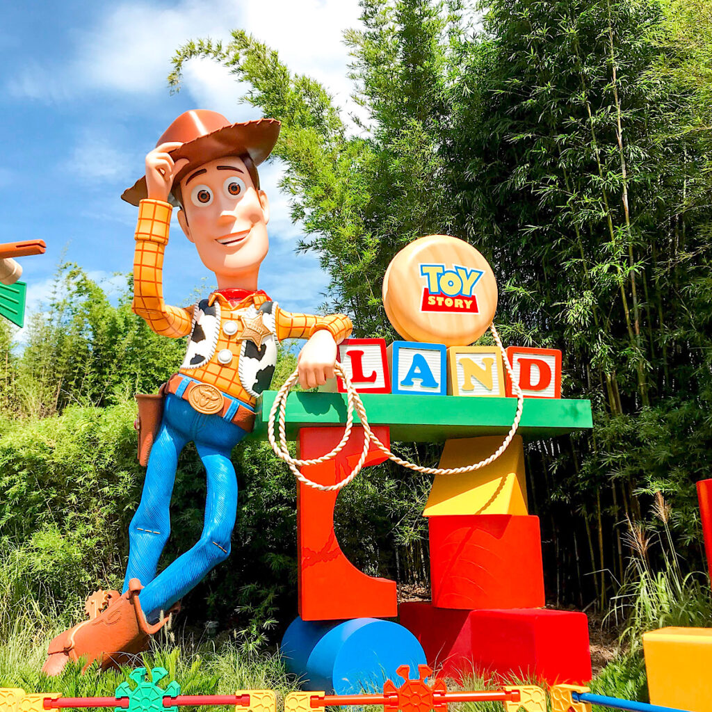 Entrance to Toy Story Land at Disney's Hollywood Studios