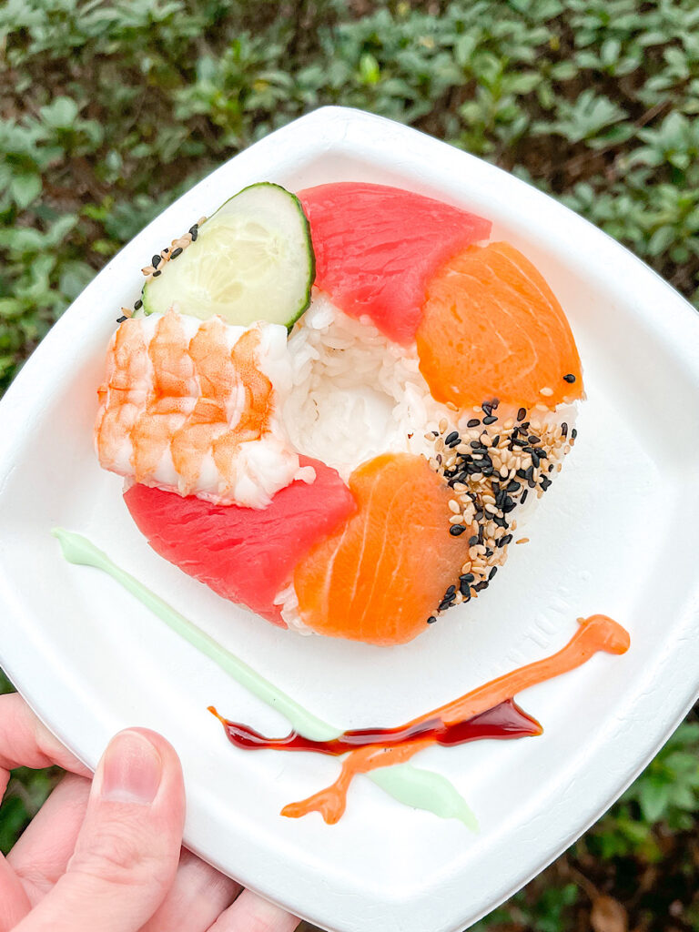 Sushi Donut from Epcot Festival of the Arts.