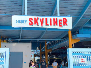 Entrance to Disney Skyliner