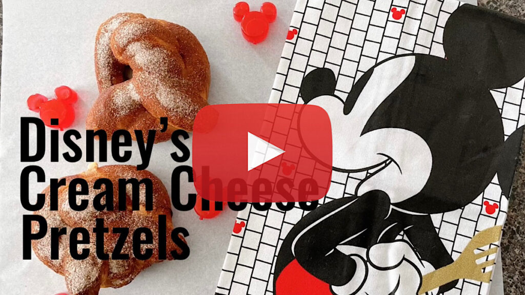 Disney's Sweet Cream Cheese Pretzels.