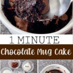 One Minute Chocolate Mug Cake.