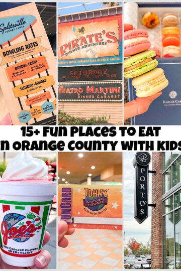 15+ Fun Places to Eat in Orange County with Kids.
